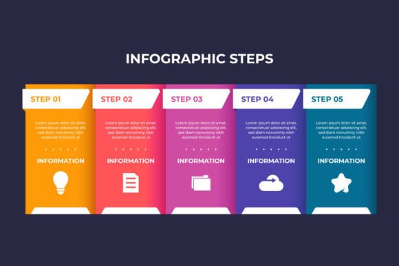 Colorful Business Infographic: A Blueprint for Visual Communication