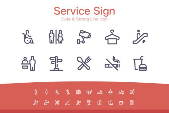 The Strategic Value of Service Sign Line Icon Collections