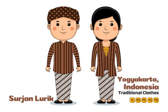 Yogyakarta Java Traditional Cloth for Your Creative Projects